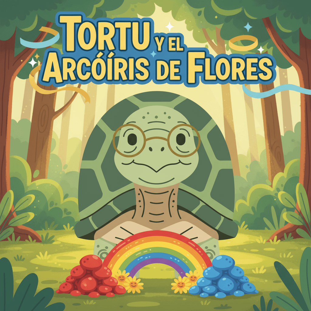 Tortu y el Arcoíris de Flores